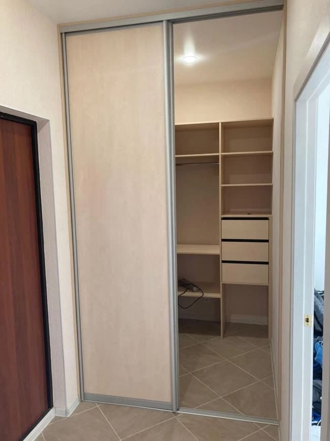 Гардеробные на заказ Клин